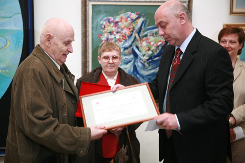 Traian Hrisca - Premiu pentru Arte Plastice in 2007