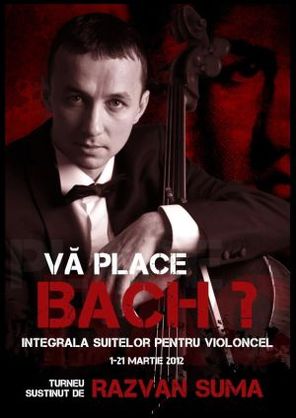 Afis turneu Razvan Suma - Bach