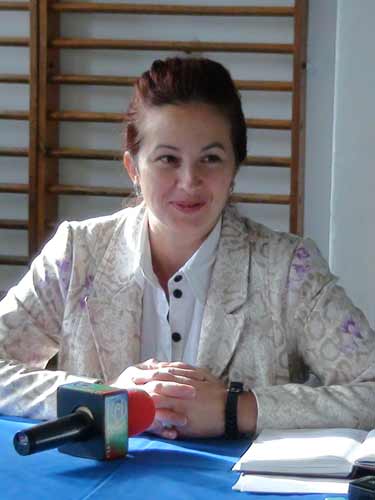 Foto Iuliana Dancus - director ansamblul Transilvania Baia Mare (c) eMaramures.ro