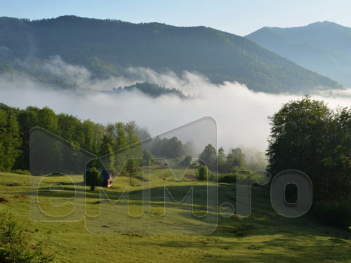 Valea Viseului, vedere de pe dealul Hera