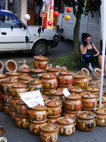 Sarbatoarea Castanelor 2007 - Stand ceramica