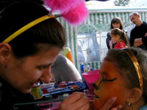 Face painting Sarbatoarea Castanelor 2008