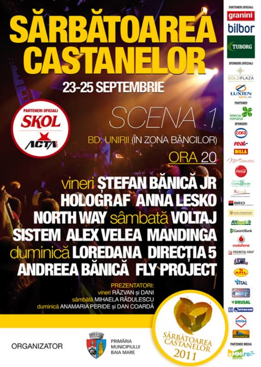 Afis Sarbatoarea Castanelor 2011