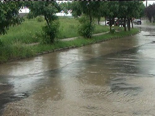 Foto: inundatie strada Paltinisului Baia Mare (c) eMaramures.ro