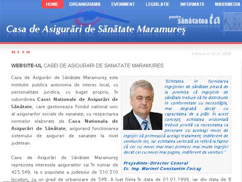 CAS Maramures site