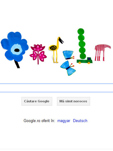 Foto: Doodle - echinoctiu de primavara