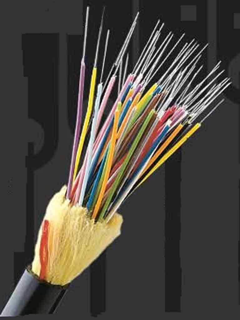 Foto fibra optica