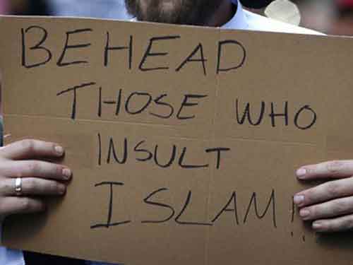 Foto: protest islam