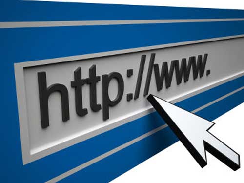 Foto internet browser - web page
