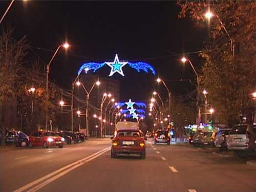 Baia Mare, iluminat stradal 2008