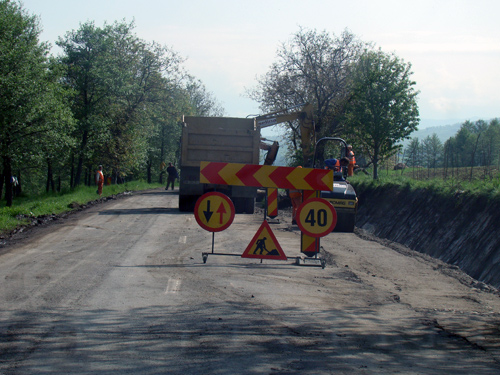 FOTO: Lucrari drumul Baia Sprie - Barsana (c) eMM.ro