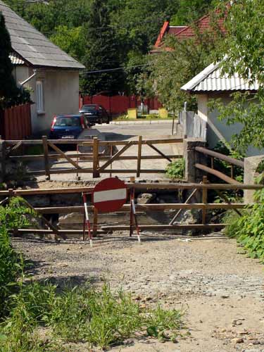 Podul prabusit in Baia Sprie (c) eMM.ro