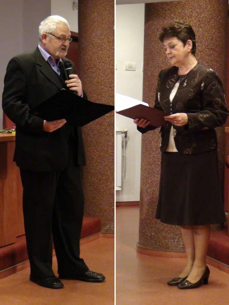 Foto: Vilmos Ambrus si Dorothea Marc - profesori Liceul de Arta Baia Mare (c) eMaramures.ro