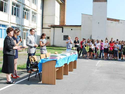 Festivitate de premiere la Scoala gimnaziala "Nicolae Balcescu"