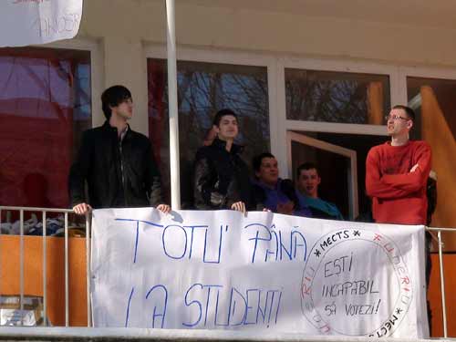 Protestul studentilor (c) eMM.ro