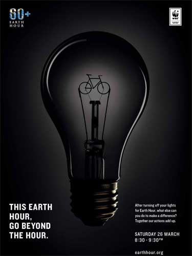 Foto Earth Hour 2011 - poster
