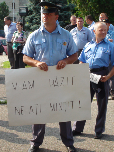 Protest gardieni (c) eMM.ro