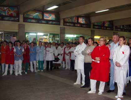 Foto greva spital Baia Mare