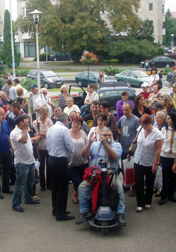 Proteste persoane dizabilitati (c) eMM.ro