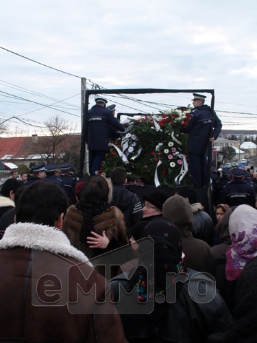 Foto: inmormantare Daniel Zlampa (c) eMaramures.ro