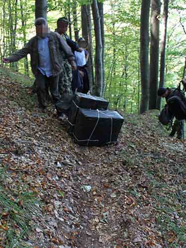 Foto: contrabanda - Valea Viseului (c) ITPF Sighet