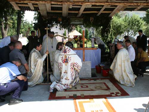 slujba sfintire loc biserica IJPF Maramures