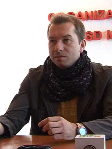 Foto Mihai Sturzu, purtator de cuvant al TSD in Baia Mare (c) eMM.ro