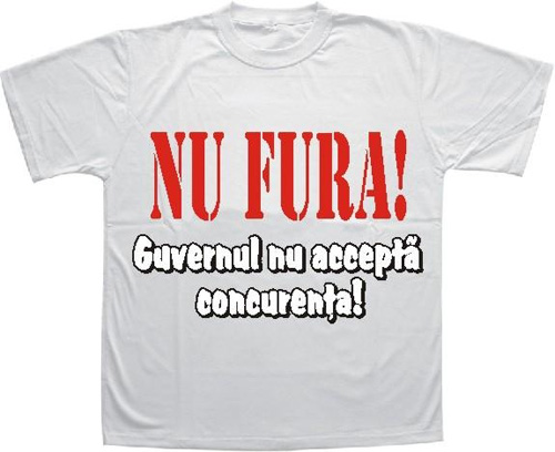 Tricou "Nu fura"