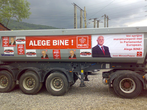 Foto camion PSD - Poienile de sub Munte - Gheorghe Tomoiaga 