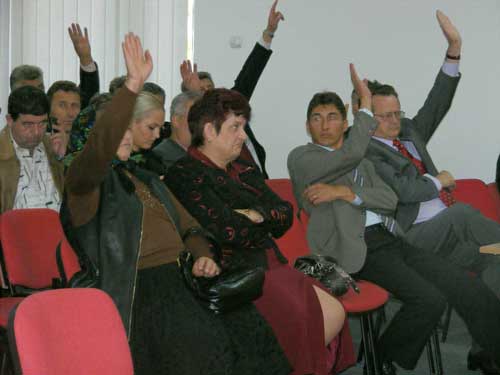 Foto sednta PSD Maramures - vot (c) eMaramures.ro