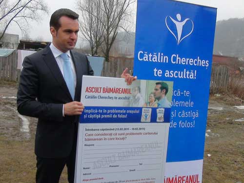 Foto Catalin Chereches - deputat independent Maramures