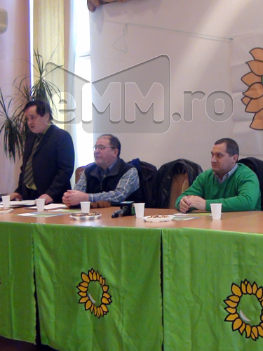 Foto: prezidiu Partidul Verde Maramures (c) eMaramures.ro