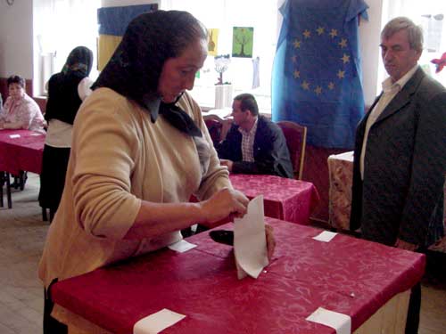 Vot localitatea Viseu de Jos, Maramures, turul II