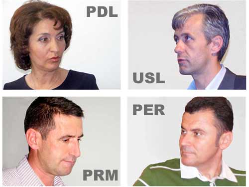 Candidatii la alegerile din 21 august (c) eMM.ro