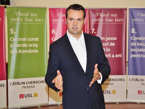 Catalin Chereches, primar Baia Mare