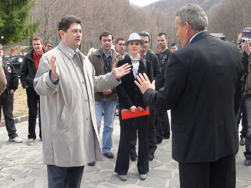 Foto: Sorin Bota si Mircea Man (c) eMaramures.ro