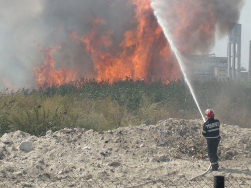 Foto Incendiu zona Cuprom (c) eMM.ro