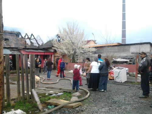 Foto Incendiu pe strada Ariesului Baia Mare (c) eMaramures.ro