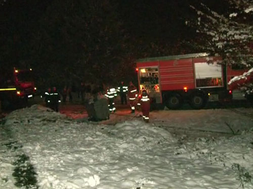 Foto Foc pe strada Herja Baia Mare (c) eMM.ro