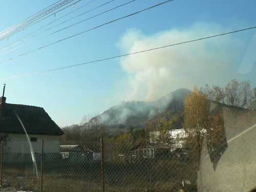 Foto: incendiu padure - Chiuzbaia (c) eMaramures.ro