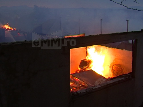 Foto: incendiu Nucului Baia Mare (c) eMaramures.ro