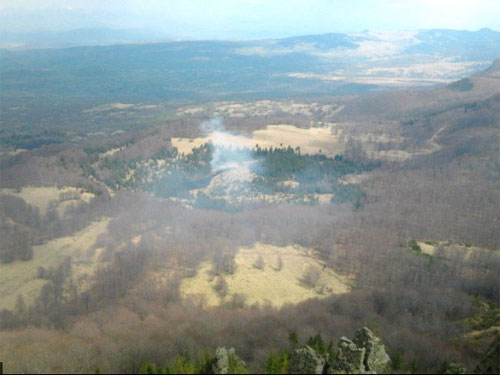 Foto: incendiu Taul Morarenilor (c) eMaramures