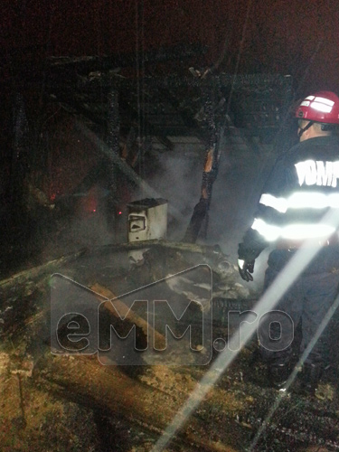 Foto: incendiu strada Viilor Baia Mare (c) eMaramures.ro
