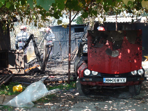 Foto: Incendiu Satu Nou de Sus