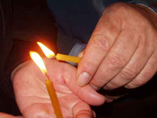 Foto Lumina din Lumina - Slujba de Inviere (c) eMaramures.ro