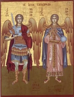 Foto: Sfintii Arhangheli Mihail si Gavriil