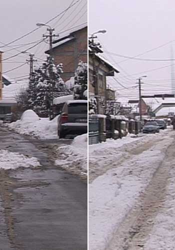 Foto: strada primarului vs strada baimareanului