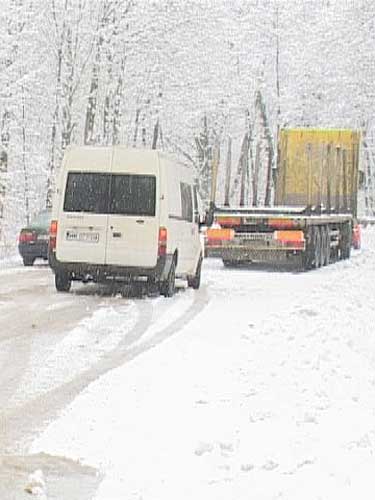 Foto zapada trafic (c) eMaramures