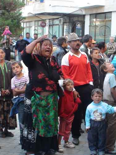 Foto: romi Pirita - protest Primaria Baia Mare (c) eMaramures.ro