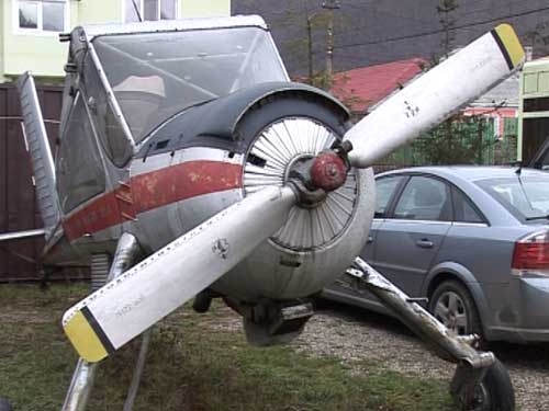 Foto avion Wilga (c) eMaramures.ro